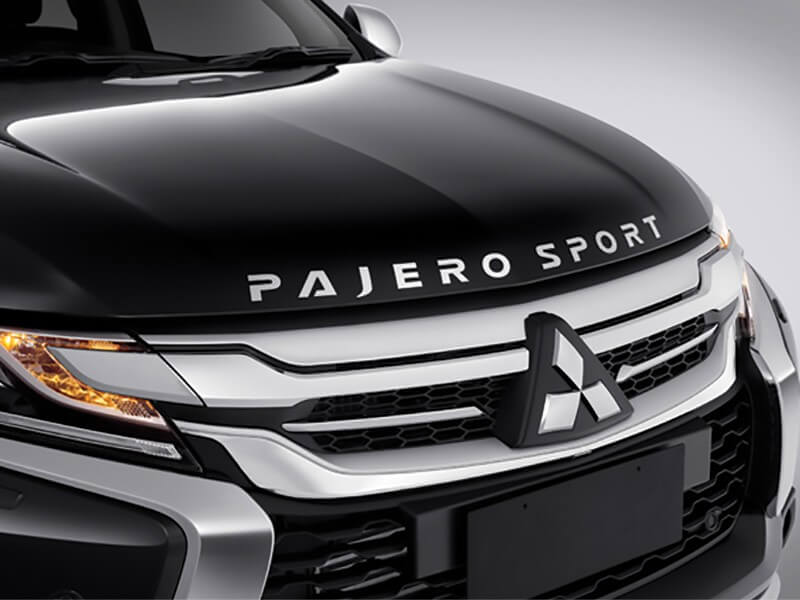 Mitsubishi Pajero Sport Rockford Fosgate-Premium Engine Hood Emblem
