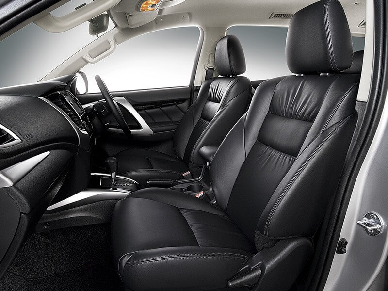 Mitsubishi Pajero Sport Rockford Fosgate-interior-bangku-depan
